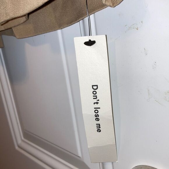 REFORMATION Brinley Belted Pleated Cargo Skirt Khaki Belt Pockets Zipper Size 12 - Picture 9 of 15